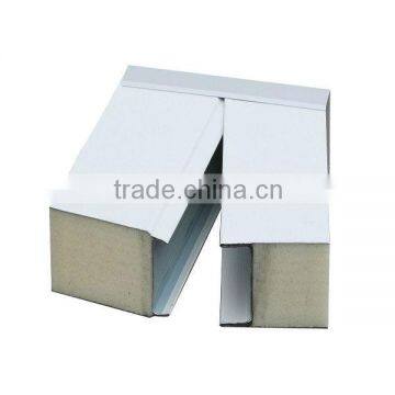 Fireproof PU sandwich panel waterproof heatproof sandwich wall panel