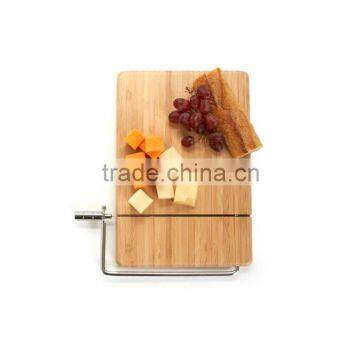 SLX-CB-010 Totally Bamboo Board With Slicer For Cheeses
