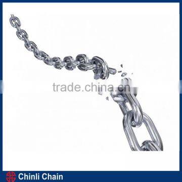 304 316 Stainless Steel DIN766 Short Link Chain with Diameter 6mm