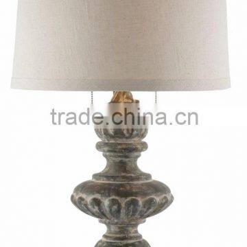 Home table lamp hotel wood desk lighting