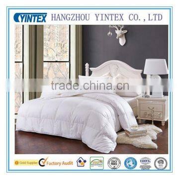 cheap hotel polyester quilt / comforter / duvet with hollow fiber