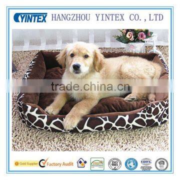 Hot sale eco-friendly fabric soft various sizes of pet beds