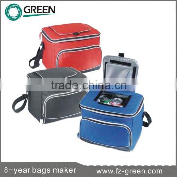 2015 promotional 600D picnic lunch cooler bag