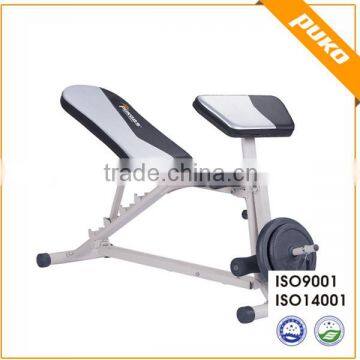 Ajustable exercise bench