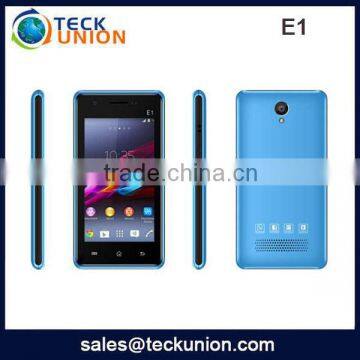 E1 4inch Capacitive screen phone mobile download games for mobile touch screen techno phone