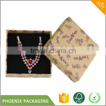 Cotton Filled Charm Earring Multi Purpose Jewelry Gift Boxes