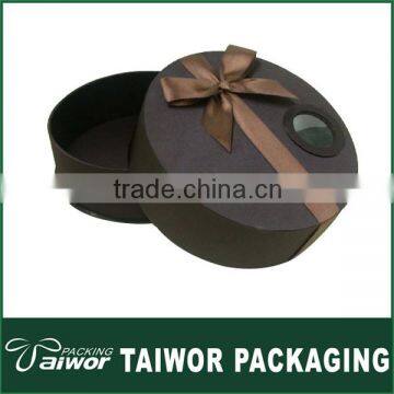 customized recycled OEM round hat boxes