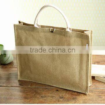 Natural Jute Burlap Handbag /Sandwich Bag