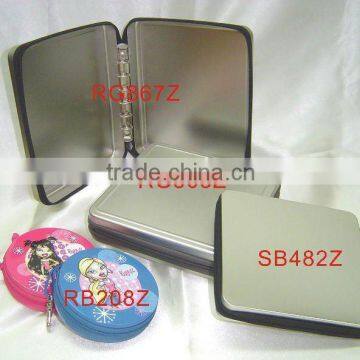 Zipper Tin Box