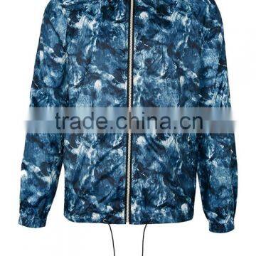 MEN'S PRINT PACKAWAY LIGHT SPORTY JACKET