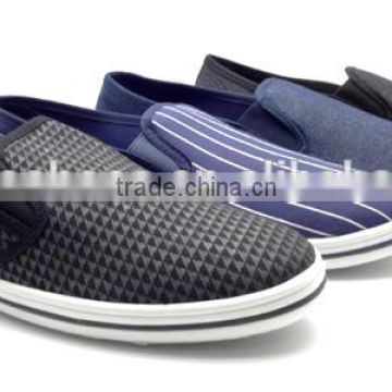 pvc man footwear soft sole canvas