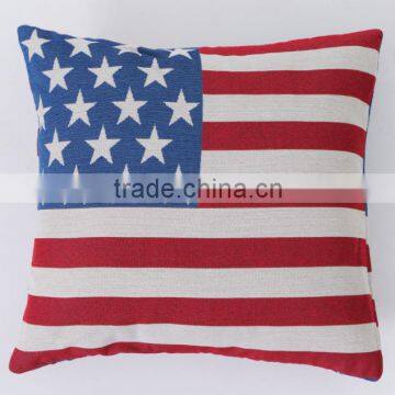 American Flag Polyester Fiber Cushion