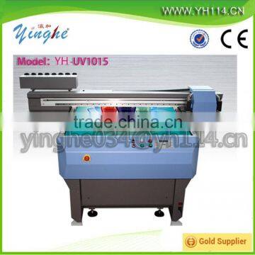 2015 UV flatbed printer double printhead DX5 DX7 digital fabric printing machine