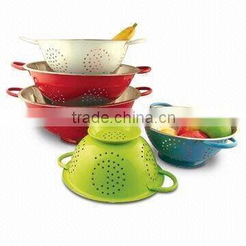 Stainless Steel Colored Colander