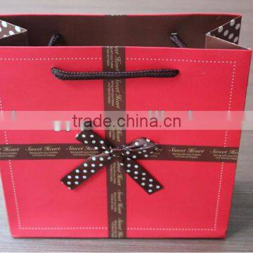 Lovely Eco-friendly high quality decorative handmade paper gift bags