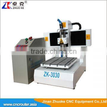 Small Desktop PCB CNC Router Milling And Drilling Machine ZK-3030 Of Competitive price