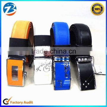 New Design Auto Buckle Real Leather Man Belt