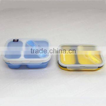 2013 high quality collapsible air tight lunch box