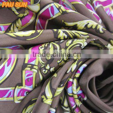 logo print mulberry silk scarf