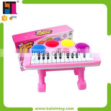 Kids Special Design Electric Organ With Light