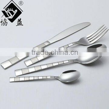 High Quality Sand Blasting Hotel/Resturant Elegance Stainless Steel Tableware