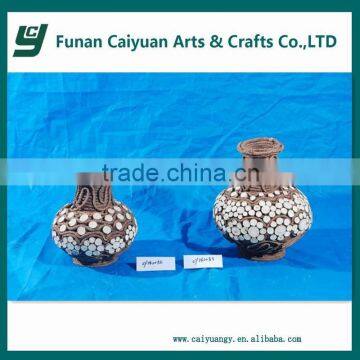 2014 wood cheap European style flower decoration vase