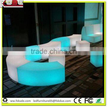 Illuminated Led Bar Furniture/multicolor Change Led Bar Table/led Round Bar Counter photo-2