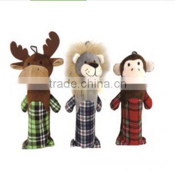 Animal Head Long Body Plush Dog Toys