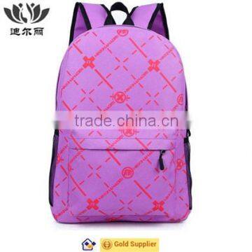 New arrival simple and cheap school young students backpack