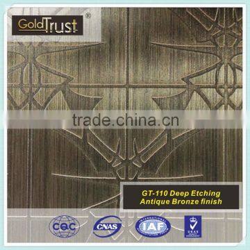 304 fatcory art etching stainless steel sheet--304,316,430,201 stainless steel wall panel