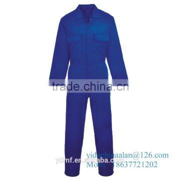 basic design coverall with 2 chest pocket