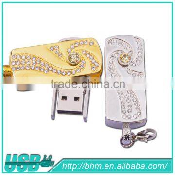 Best swivel usb stick crystal mini usb flash memory drive