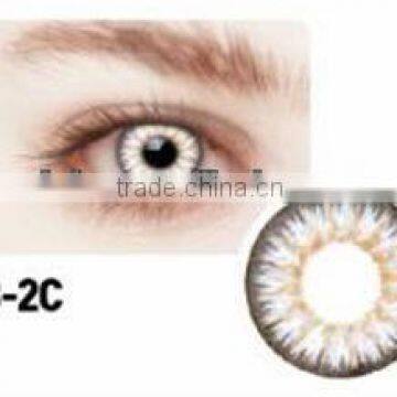 monthly reusable cosmetic plano contact lenses CE IS0 available model 3-2