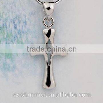 sales sterling hip silver cross Shape pendants