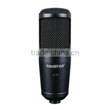 Back Electret Condenser Microphone,Professional instrument recording microphone,Broadcasting recording Microphone