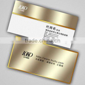 Debossing Business Card Quality name Card Printing