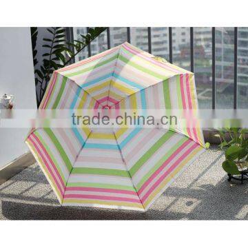 3 folding lace cheap crank umbrella for Lady