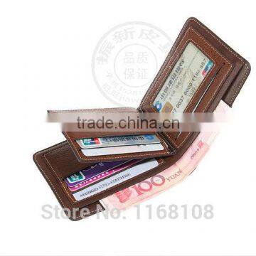 Mens Leather Wallet ID Credit Card Holder Bifold Purse Clutch Zipper Wallets photo-6