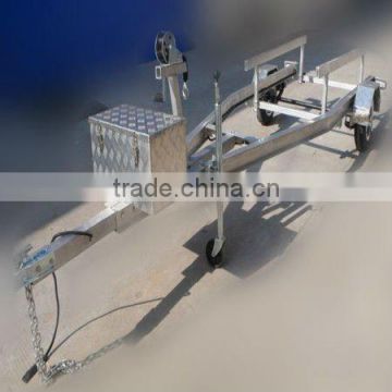 Aluminum Boat Trailer With Single Axles-AT12S