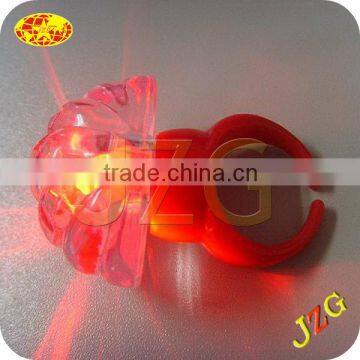 13years Factory Supply Finger Ring Flashing Led Light Party Decor Cheap Promotional Gift Plastic Led Light Finger Ring