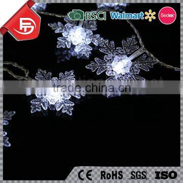 TZFEITIAN IP44 Transformer Falling Snowflake Decoration String Light photo-5