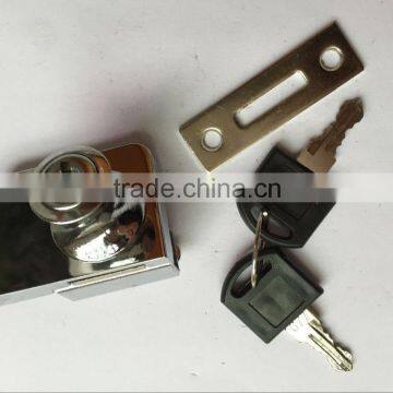 HJ-091 Furniture Drawer Lock, Cabinet Glass Door Lock, Glass Showcase Lock photo-3
