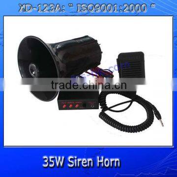 12v 3 sound electric car siren horn XD-123A