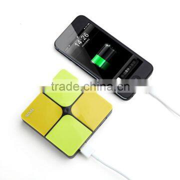 Rubiks Magic Cube Colorful Design Li-polymer Battery Power Bank