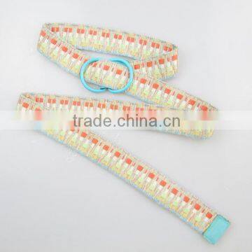 Factory Directly Sell 38mm Width Soft Solid Woven Cotton Belt photo-4