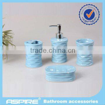 4 pcs ceramic bathroom accessories set high perceived value