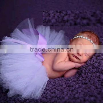 Wholesale baby pettiskirts frozen princess elsa tutu skirt, New Rainbow Girls Tutu Skirts with rhinestone hair band accessories