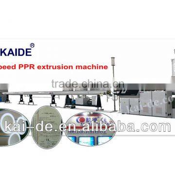 high speed polypropylene pprc pipe machine