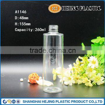 Wholesale 260ml PET bottle preform for cosmetics