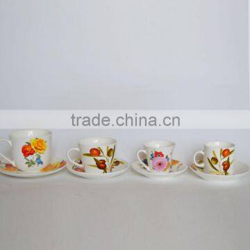 Ceramic Mug and Saucer for Coffee or Tea photo-3
